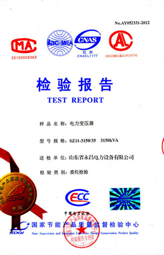 荆门电力变压器检测报告